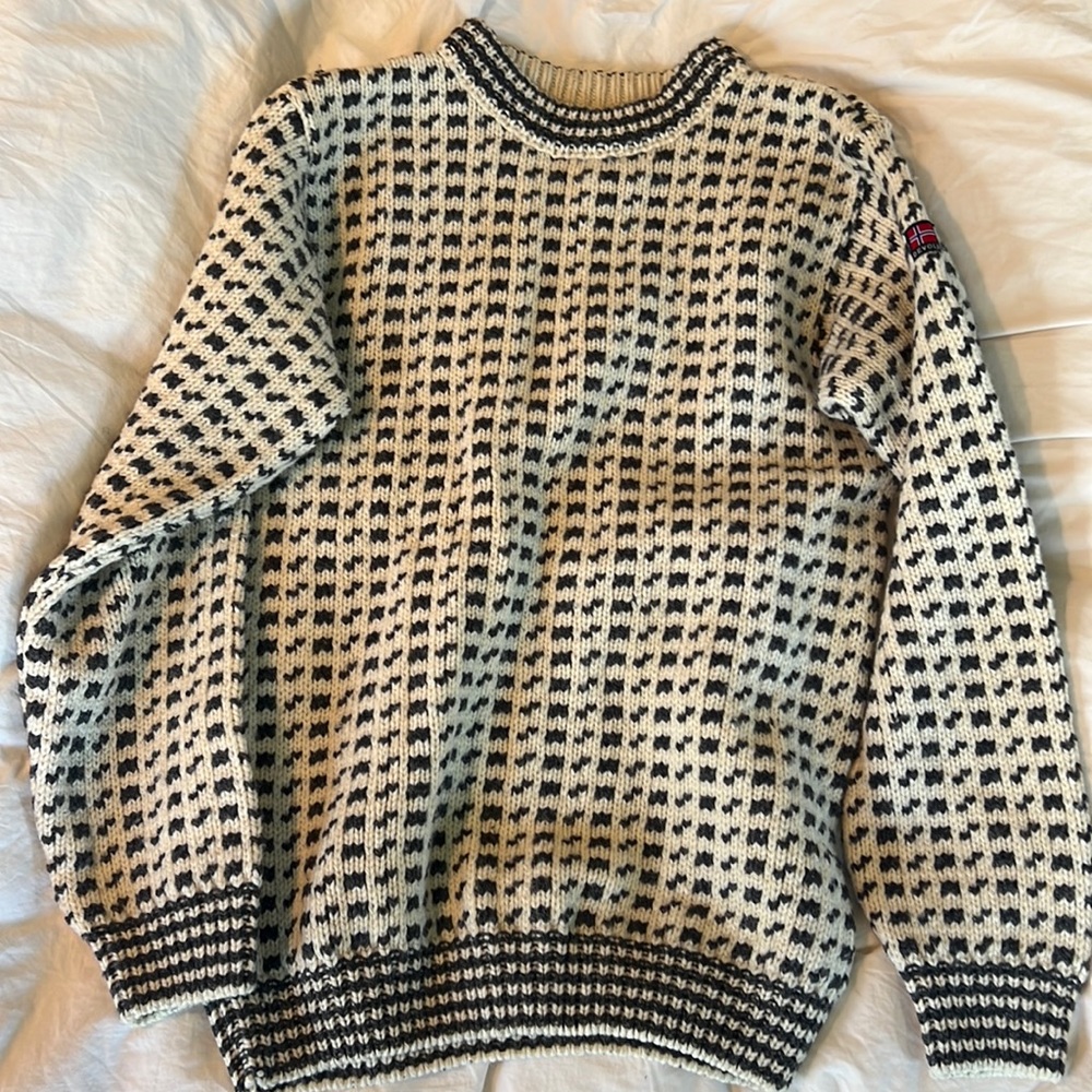 Devold of Norway crewneck wool sweater